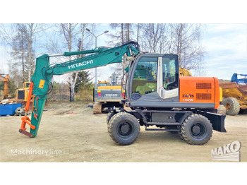 Колесен багер HITACHI ZX140W-3