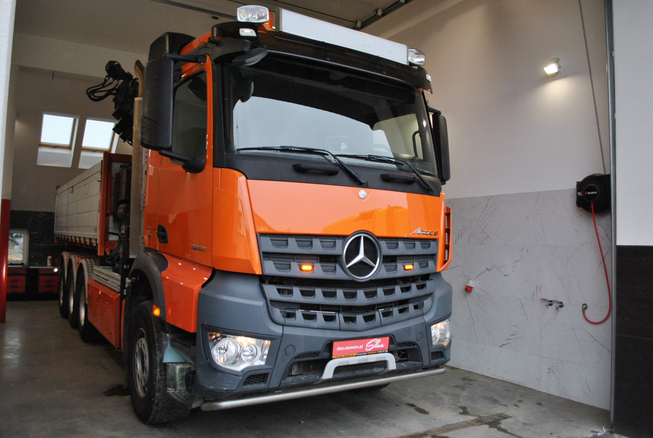 Лизинг на MERCEDES-BENZ Arocs 3248 Wywrotka Linowa Nopa HDS Żuraw Hydroburta MERCEDES-BENZ Arocs 3248 Wywrotka Linowa Nopa HDS Żuraw Hydroburta: снимка 1