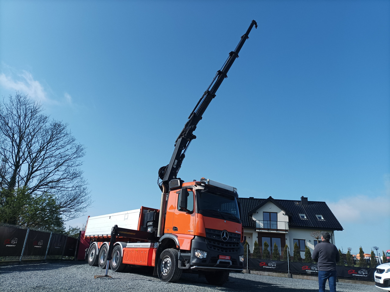 Лизинг на MERCEDES-BENZ Arocs 3248 Wywrotka Linowa Nopa HDS Żuraw Hydroburta MERCEDES-BENZ Arocs 3248 Wywrotka Linowa Nopa HDS Żuraw Hydroburta: снимка 6