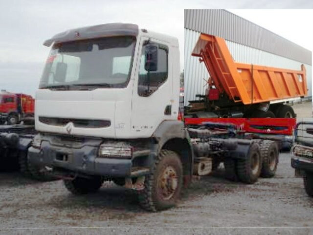 Лизинг на Renault Kerax 350.34 6x6 Umweltplakette Rot Renault Kerax 350.34 6x6 Umweltplakette Rot: снимка 1