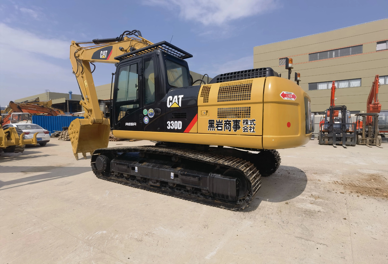 Верижен багер Original Japan used CAT crawler excavator used cat 330D excavator caterpillar 330D 320D excavator: снимка 3