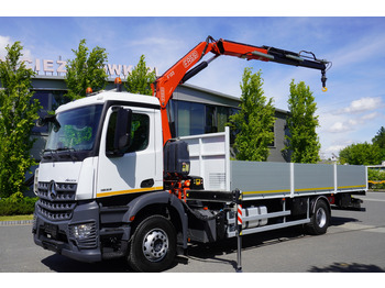 Камион с кран MERCEDES-BENZ Arocs 1833