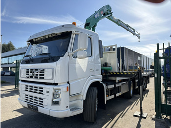 Камион с кран Volvo FM 400 8x2 PLATFORM (7m) + CRANE HMF 1460 K3 - 234.000km - LIFT + STEERING AXLES - EURO 3 - I-SHIFT - BE TRUCK: снимка 2