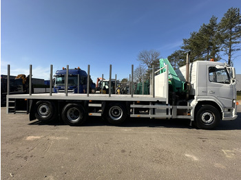 Бордови камион, Камион с кран Volvo FM 400 8x2 PRITSCHE (7m) + KRAN HMF 1460 K3 - 234.000km - LIFT + STEERING AXLES - EURO 3 - I-SHIFT - BE TRUCK: снимка 5