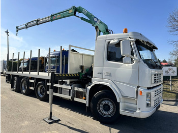 Бордови камион, Камион с кран Volvo FM 400 8x2 PRITSCHE (7m) + KRAN HMF 1460 K3 - 234.000km - LIFT + STEERING AXLES - EURO 3 - I-SHIFT - BE TRUCK: снимка 2