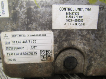 Електрическа система за Камион MITSUBISHI FUSO 75C DUONIC TCM CONTROL UNIT P/NO ME427170: снимка 2