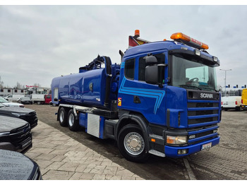 Каналопочистваща машина Scania R124 6X4 / ASENIZACYJNY / WUKO / W PEŁNI SPRAWNY / NIE RDZEWKA BECZKA / 9000L / 400L/MIN 120BAR /: снимка 5