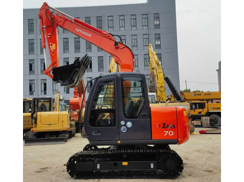 Верижен багер High performance second hand Hitachi ZX70 Used Excavator For Sale used Hitachi ZX70 excavator stocking in shanghai yard: снимка 5