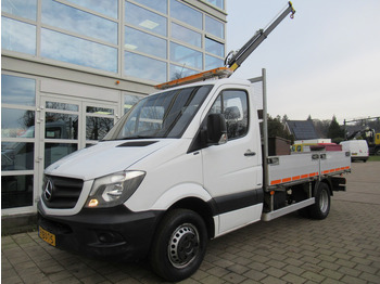 Бордови бус Mercedes-Benz Sprinter 516 + HIAB 013-T: снимка 4