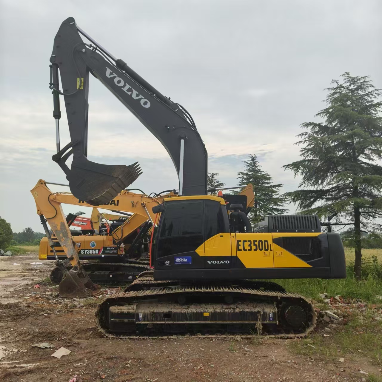 Верижен багер VOLVO EC350