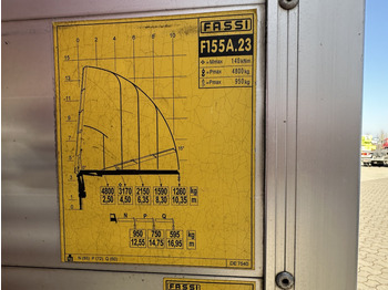 Камион с кран, Бордови камион Volvo FM 440 6x2  Fassi 155   Liftachse: снимка 4