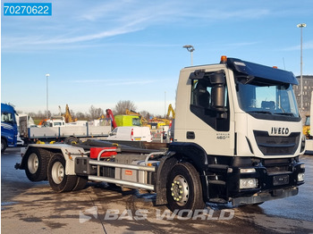 Мултилифт с кука камион Iveco Stralis 460 6X2 20 Tonnes ACC Liftachse: снимка 4