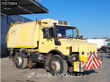 Каналопочистваща машина Mercedes-Benz Unimog 1650 4X4 Assaloni Vaccuum truck 4x4 Railway Manual Euro 2: снимка 4