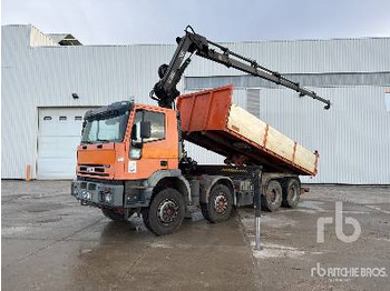 Бордови камион, Камион с кран IVECO CURSOR 2006 Hiab 166E-5 HI-PRO 5600 kg ...: снимка 2