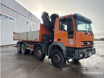 Бордови камион, Камион с кран IVECO CURSOR 2006 Hiab 166E-5 HI-PRO 5600 kg ...: снимка 5