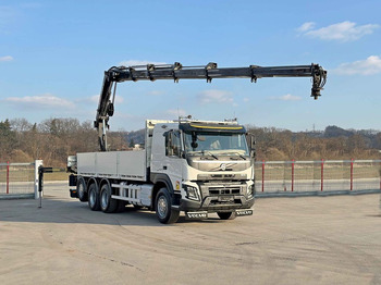 Камион с кран, Бордови камион Volvo FMX 460  HIAB X - HIPRO 302 EP - 5 + FUNK/ 8x4: снимка 2