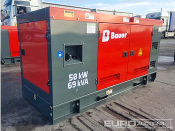 Електрогенератор Unused Bauer GFS-50KW: снимка 4