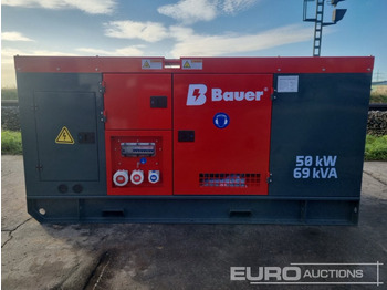 Електрогенератор Unused Bauer GFS-50KW: снимка 2