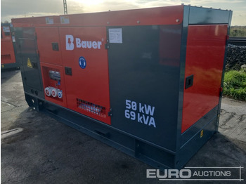 Електрогенератор Unused Bauer GFS-50KW: снимка 3