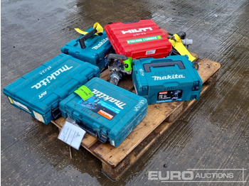 Строително оборудване Pallet of Makita Cordless Drill,Cordless Impact Wrench, 110Volt SDS Drill (3 of), Hilti Cordless Drill, 110Volt SDS Drill: снимка 2