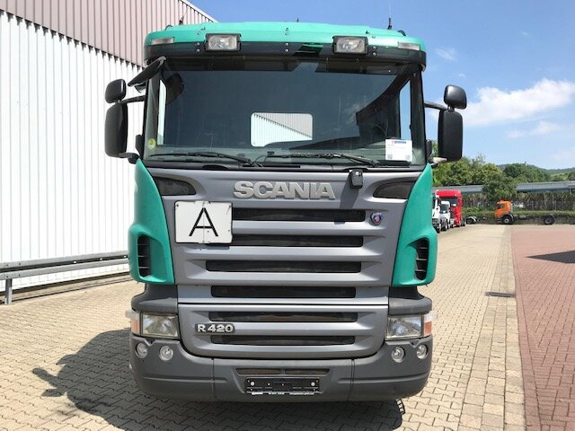 Мултилифт за контейнери камион Scania R420 6x2/4 R420 6x2/4 Vorlauflenk-/Liftachse: снимка 9