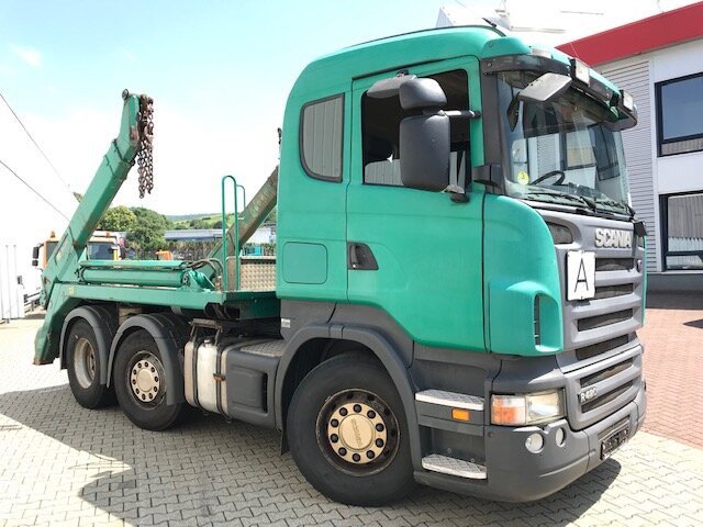 Мултилифт за контейнери камион Scania R420 6x2/4 R420 6x2/4 Vorlauflenk-/Liftachse: снимка 10