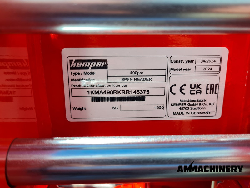 Принадлежност за силажокомбайн За превоз на хранителни стоки Kemper 490 PRO Inspected: снимка 11