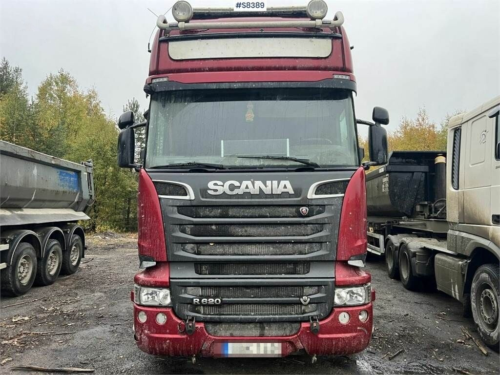 Влекач Scania R 620 Tractor Unit with ZORZI Tipper trailer: снимка 8