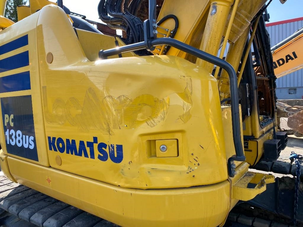 Верижен багер Komatsu PC 138 US-11 1er Main / Certificat CE Origine Fran: снимка 19