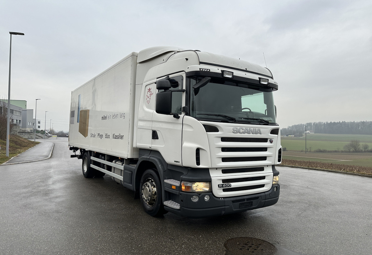 Камион фургон 2009 Scania-R400LB4x2 Koffer-HB: снимка 12