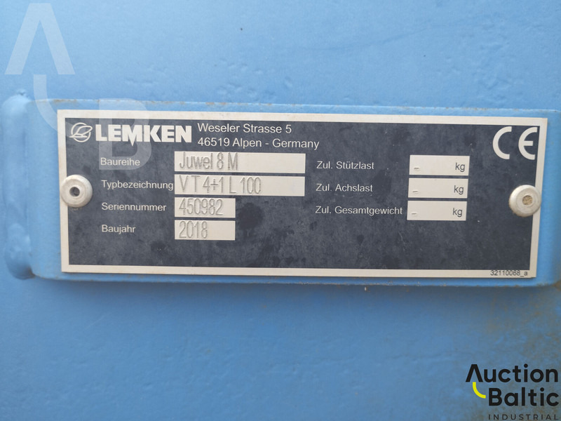 Плуг Lemken Juvel 8M: снимка 18