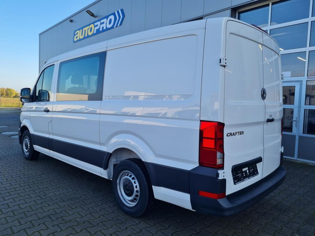 Товарен бус, Бус с двойна кабина Volkswagen Crafter 35 Kasten Plus Doka Mixto PDC NAVI/APP: снимка 7