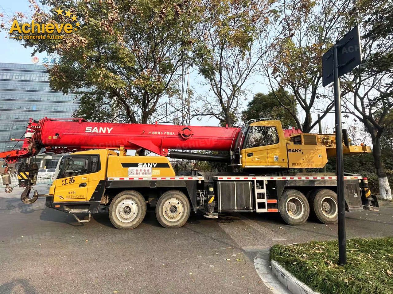 Автокран Sany STC550T6 SANY TRUCK CRANE 55 TONS LIFTING CAPACITY 【ACHIEVE】TOP CONDITION!!!: снимка 6