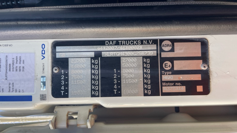 Влекач DAF XF 480 EURO 6: снимка 11