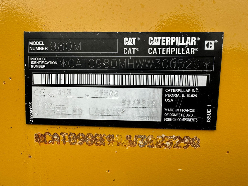 Колесен товарач Caterpillar Caterpillar 980M: снимка 14