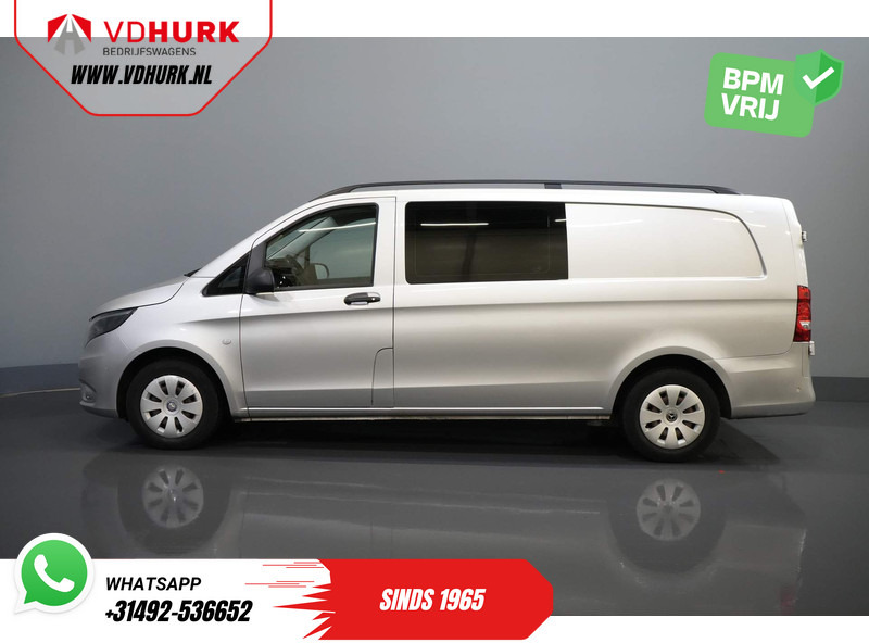 Малък ван Mercedes-Benz Vito 114 CDI Aut. L3 BPM VRIJ! DC Dubbel Cabine EURO6/ Climate/ Navi/ Camera/ Cruise/ Trekhaak: снимка 9