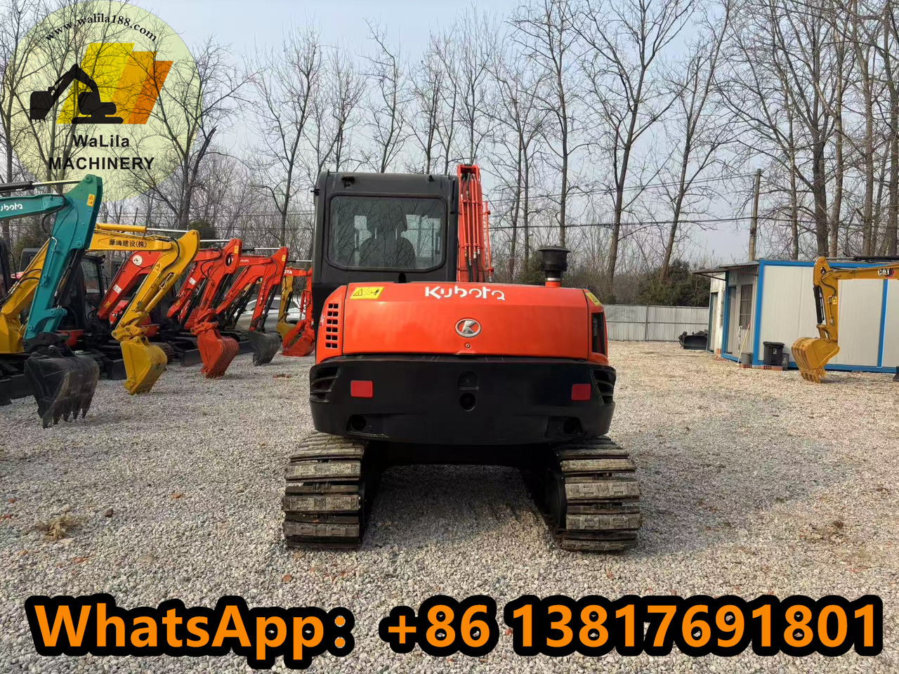 Мини багер KUBOTA KX185: снимка 6