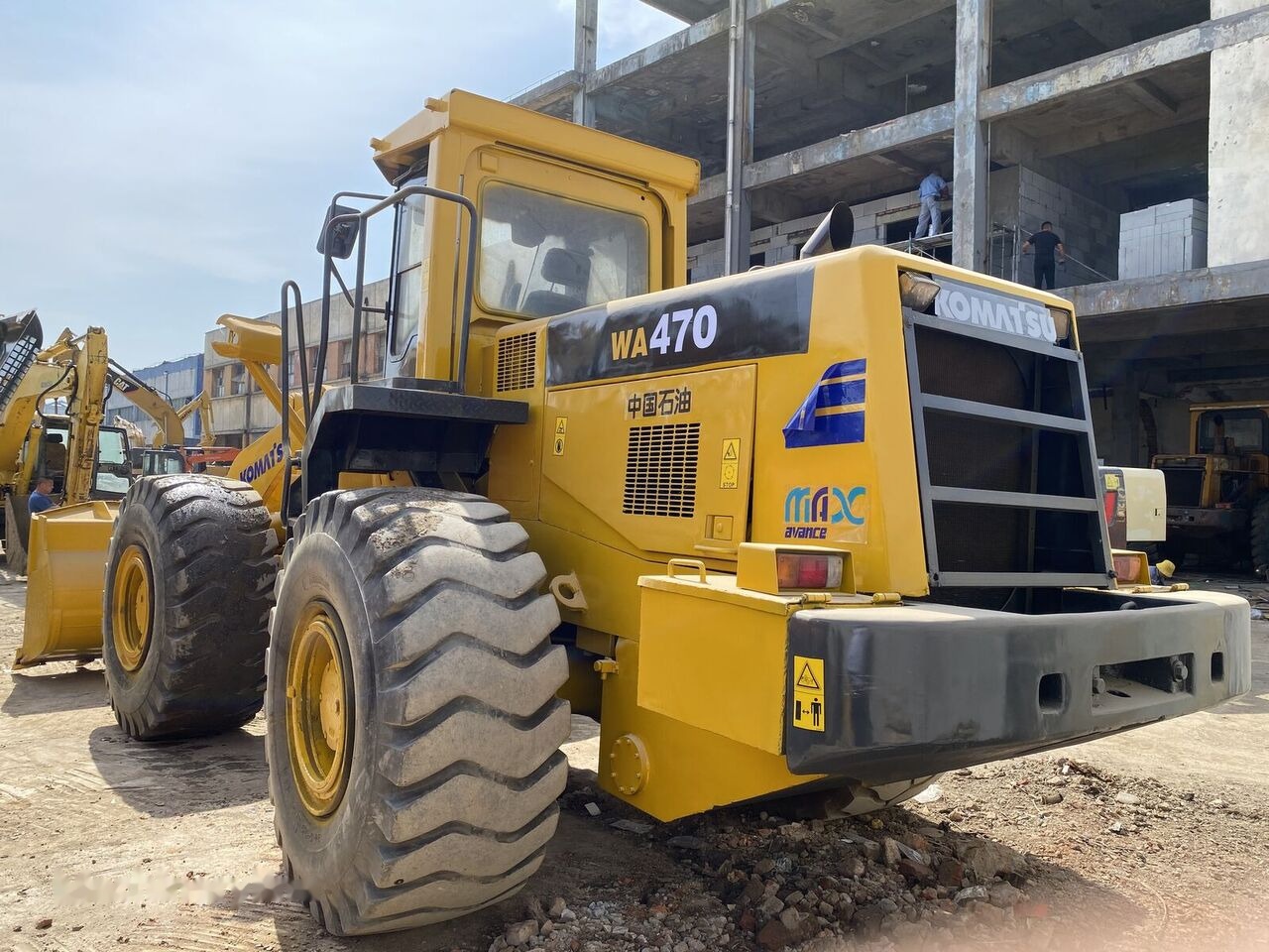 Колесен товарач Komatsu WA470-3: снимка 8