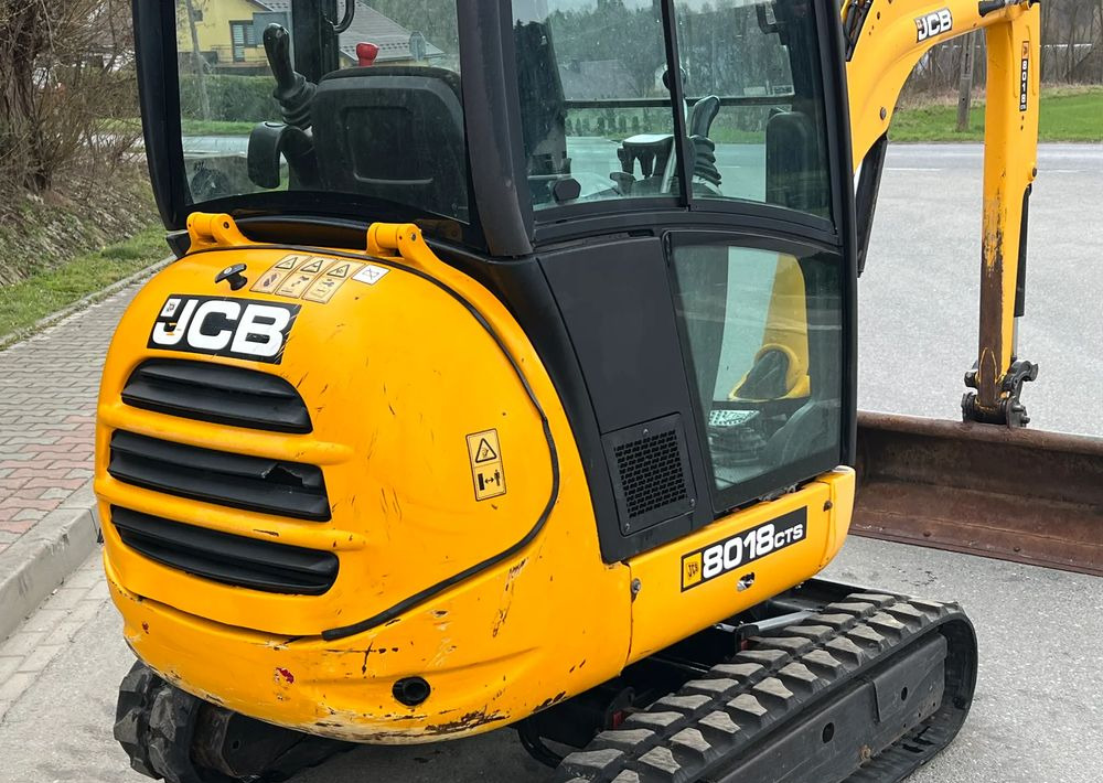 Мини багер JCB MINIKOPARKA JCB 8018 3 Łyżki Stan IDEALNY: снимка 23