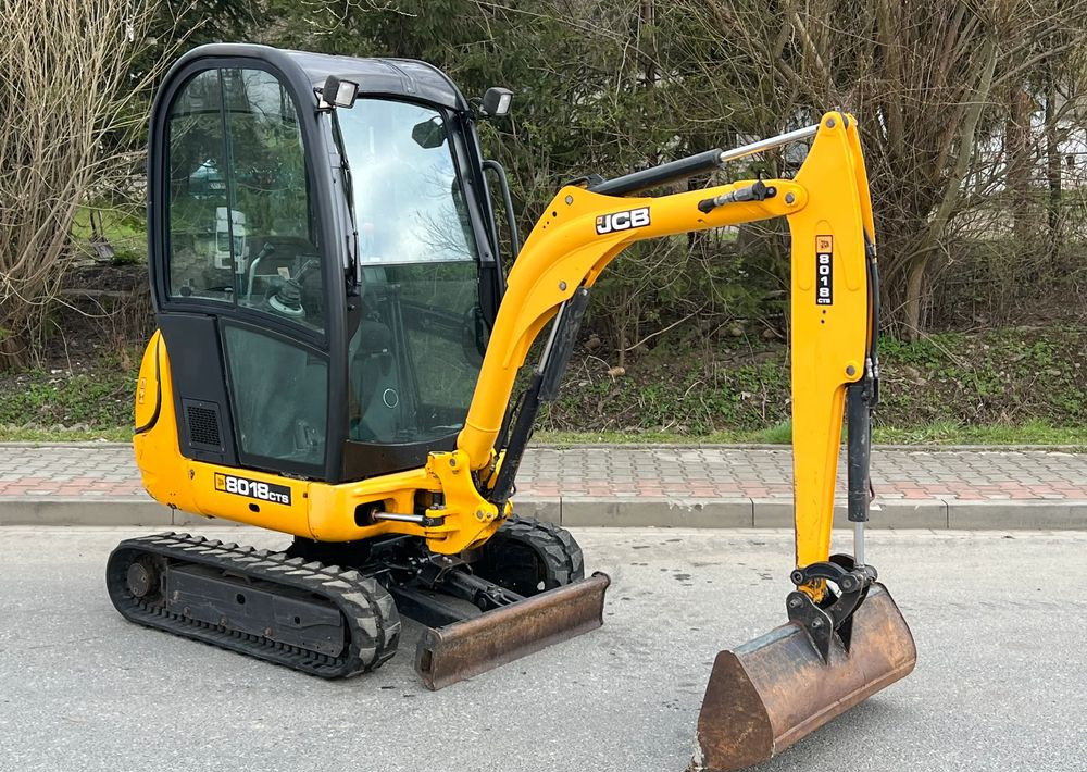 Мини багер JCB MINIKOPARKA JCB 8018 3 Łyżki Stan IDEALNY: снимка 14