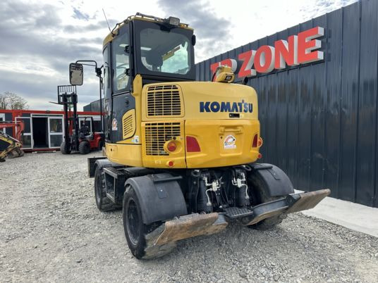 Колесен багер Komatsu PW98MR-10: снимка 6