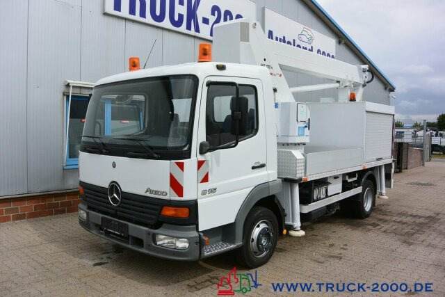 Автовишка Mercedes-Benz Atego 815 Wumag WT170 17 m seitl. Auslage 11.3 m: снимка 10