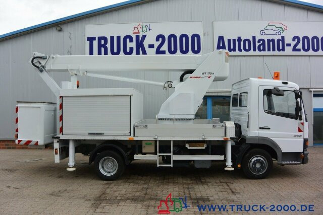 Автовишка Mercedes-Benz Atego 815 Wumag WT170 17 m seitl. Auslage 11.3 m: снимка 15