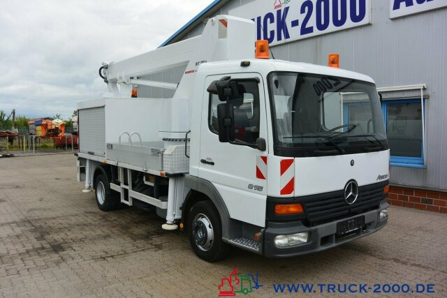 Автовишка Mercedes-Benz Atego 815 Wumag WT170 17 m seitl. Auslage 11.3 m: снимка 12