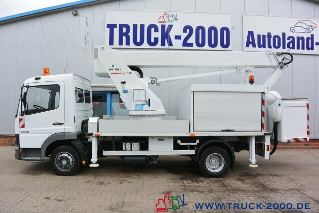 Автовишка Mercedes-Benz Atego 815 Wumag WT170 17 m seitl. Auslage 11.3 m: снимка 14