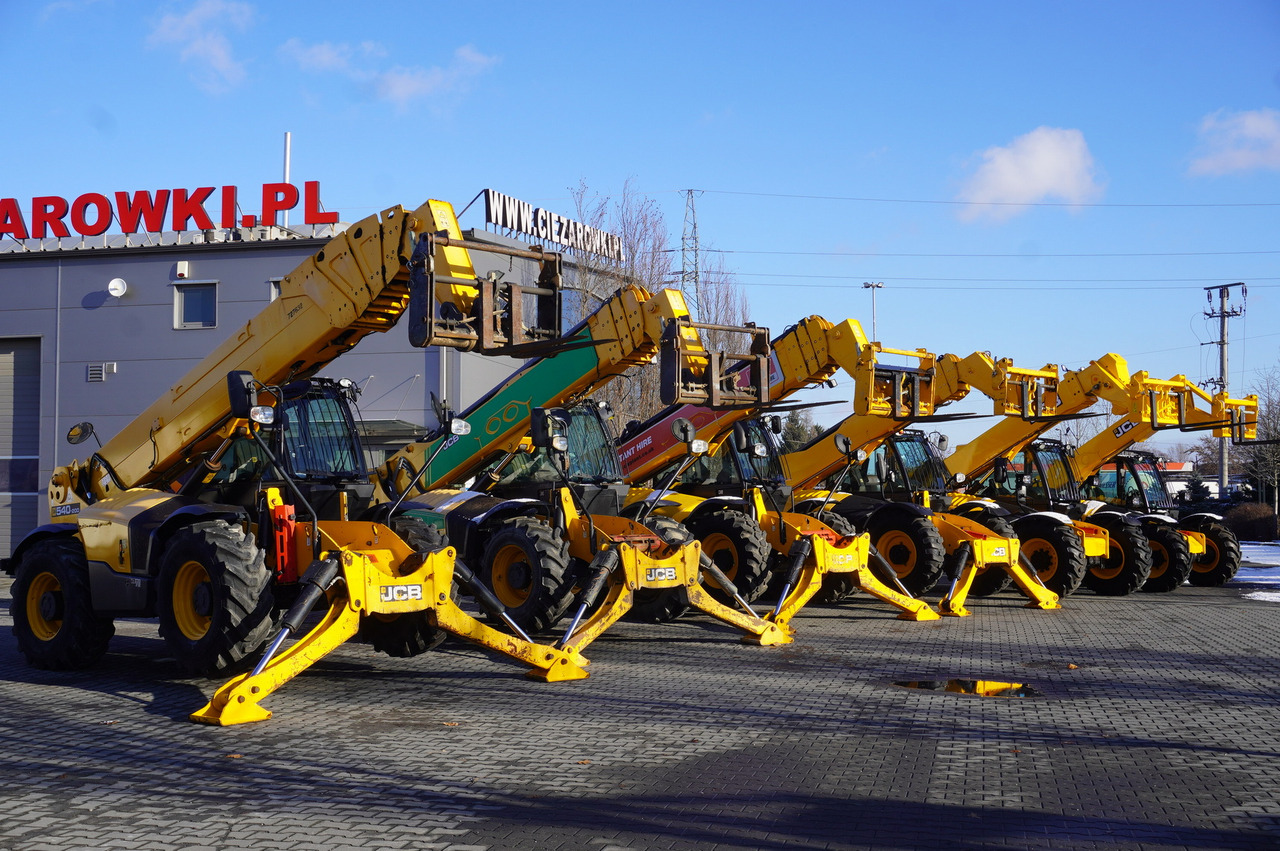 Телескопичен товарач JCB 540-170 Telescopic Loader / 17m / joystick: снимка 22