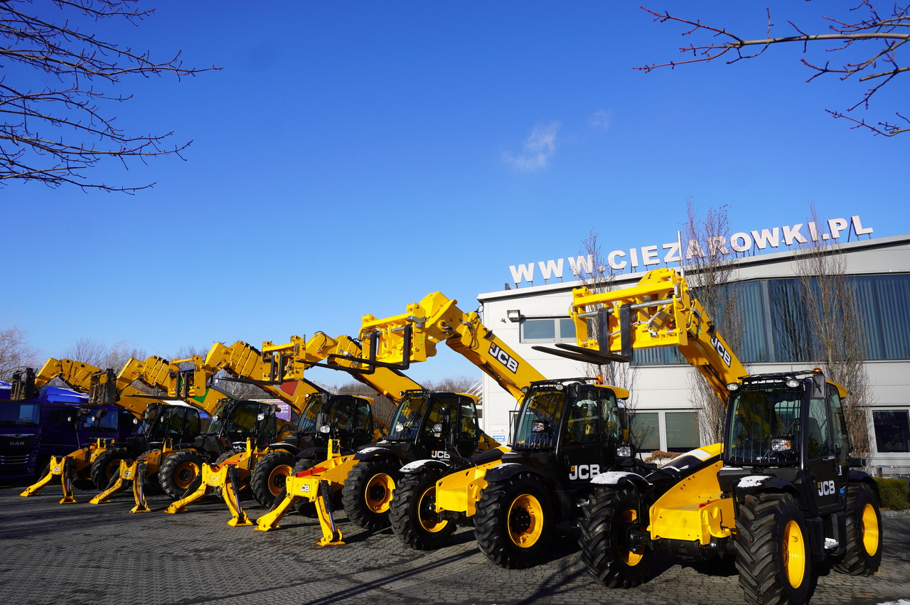 Телескопичен товарач JCB 540-170 Telescopic Loader / 17m / joystick: снимка 23