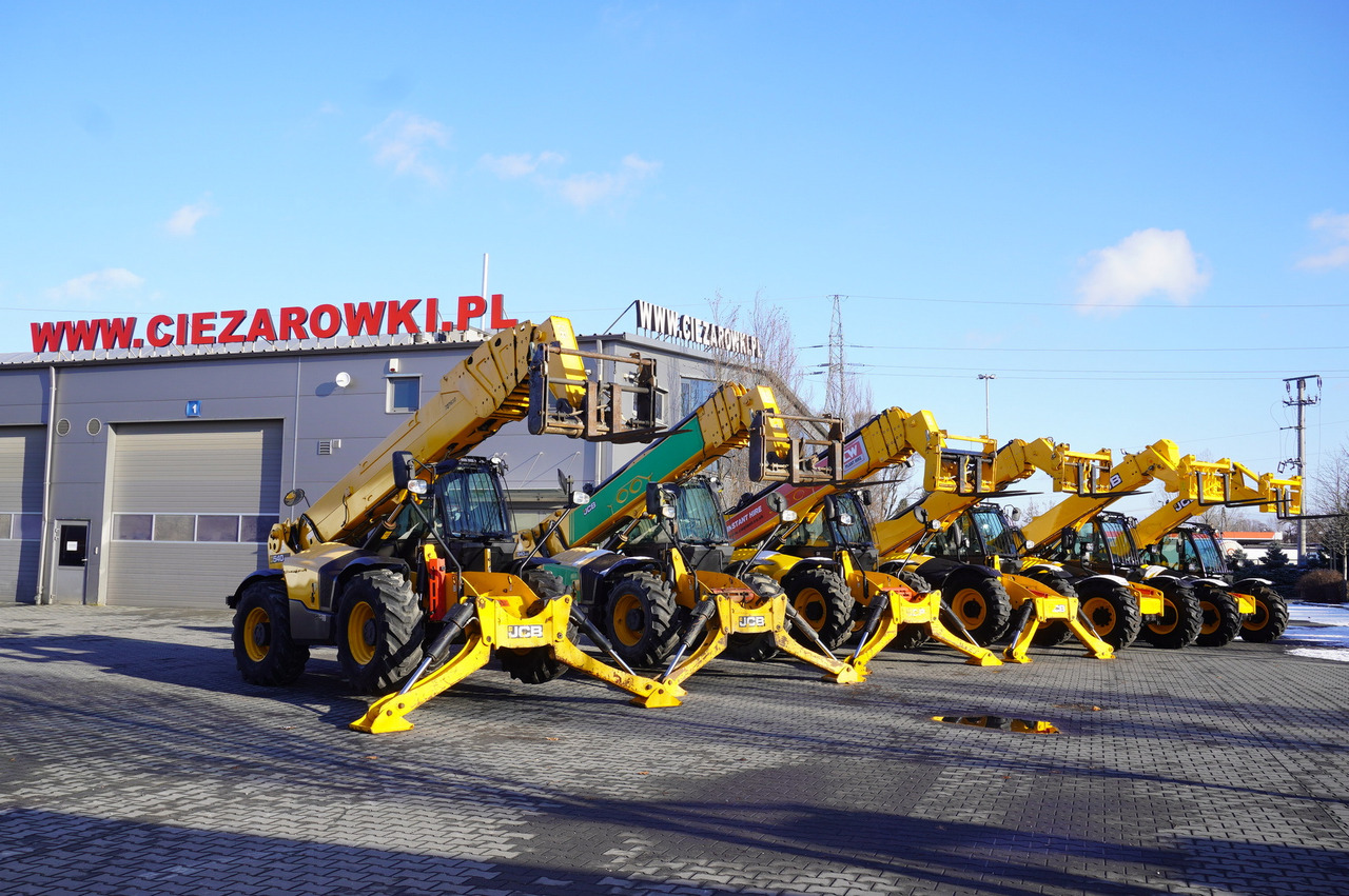 Телескопичен товарач JCB 540-170 Telescopic Loader / 17m / joystick: снимка 21