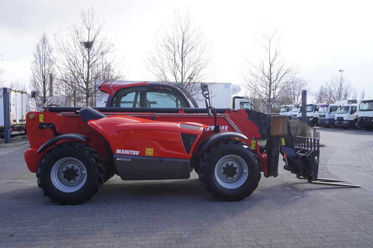 Телескопичен товарач MANITOU MT 1840 Telescopic Loader / reach 18m / joystick: снимка 13