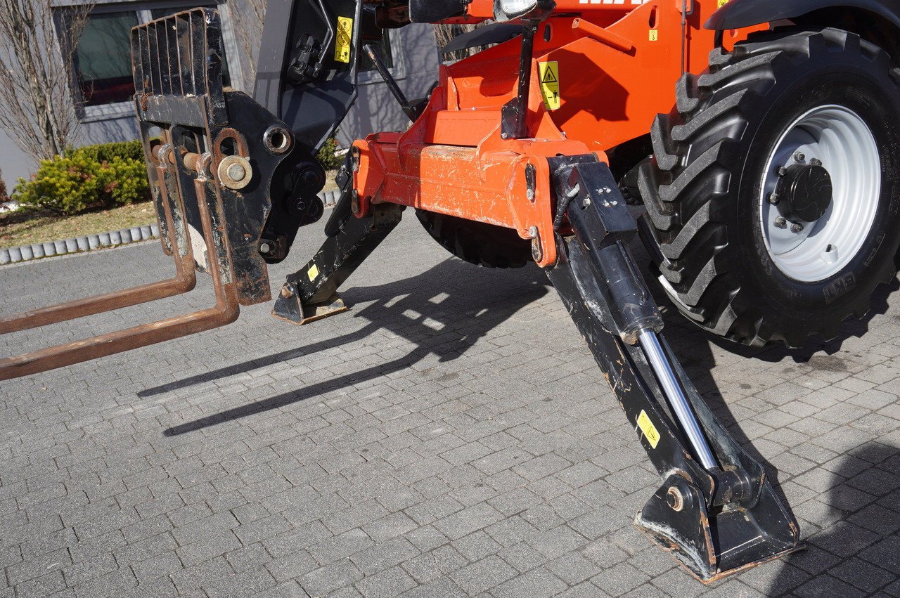 Телескопичен товарач MANITOU MT 1840 Telescopic Loader / reach 18m / joystick: снимка 17